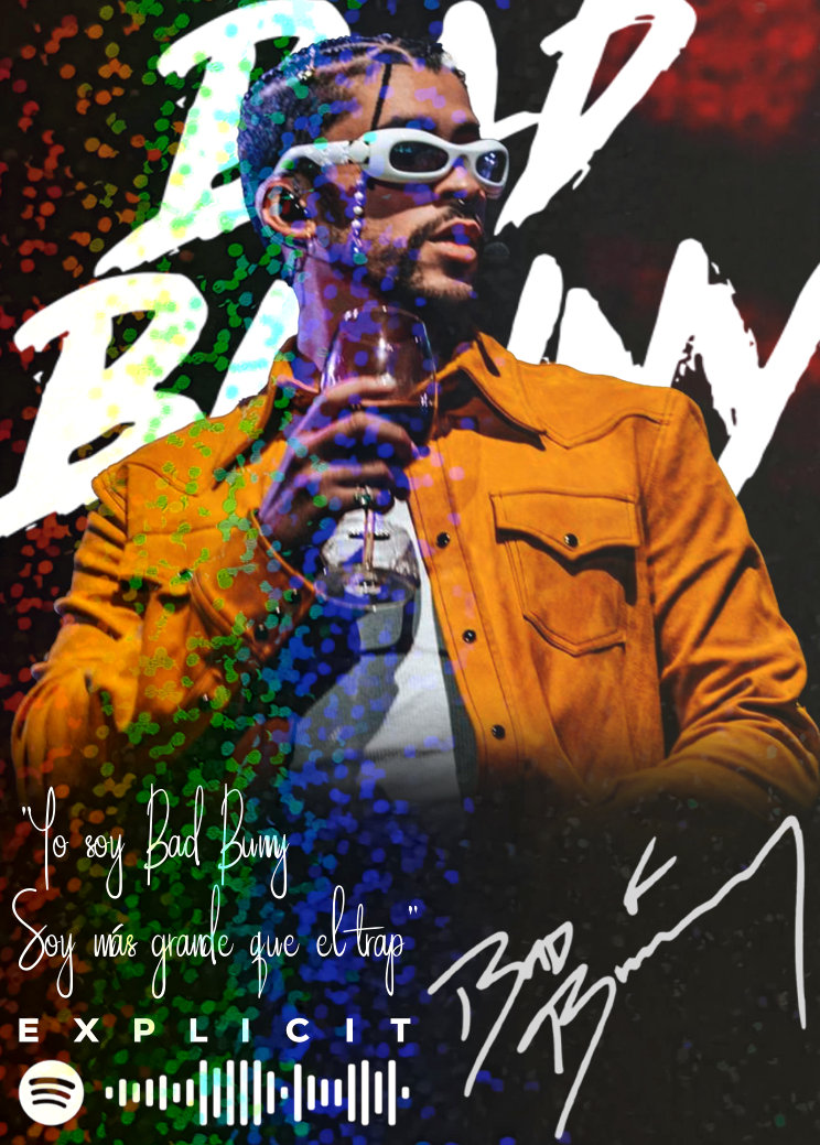 Carta BAD BUNNY | Edición Coleccionable