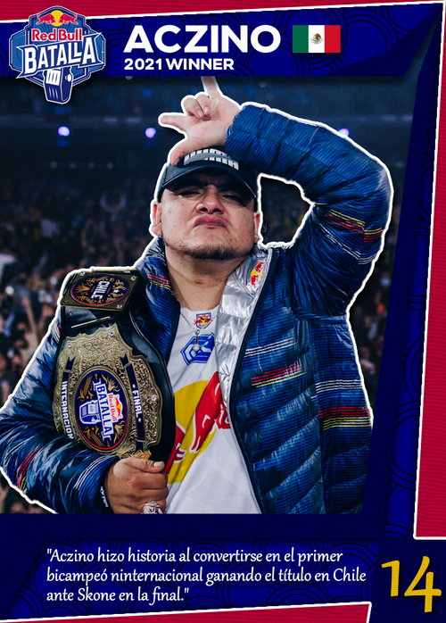 Aczino Red Bull Batalla 2021 | Edición Coleccionable