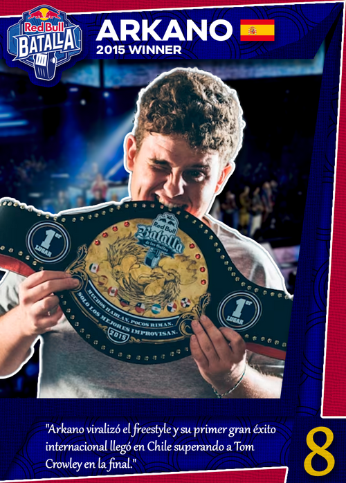 Arkano Red Bull Batalla 2015 | Edición Coleccionable