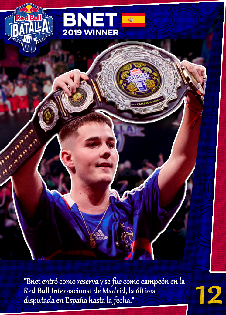 Bnet Red Bull Batalla 2019 | Edición Coleccionable