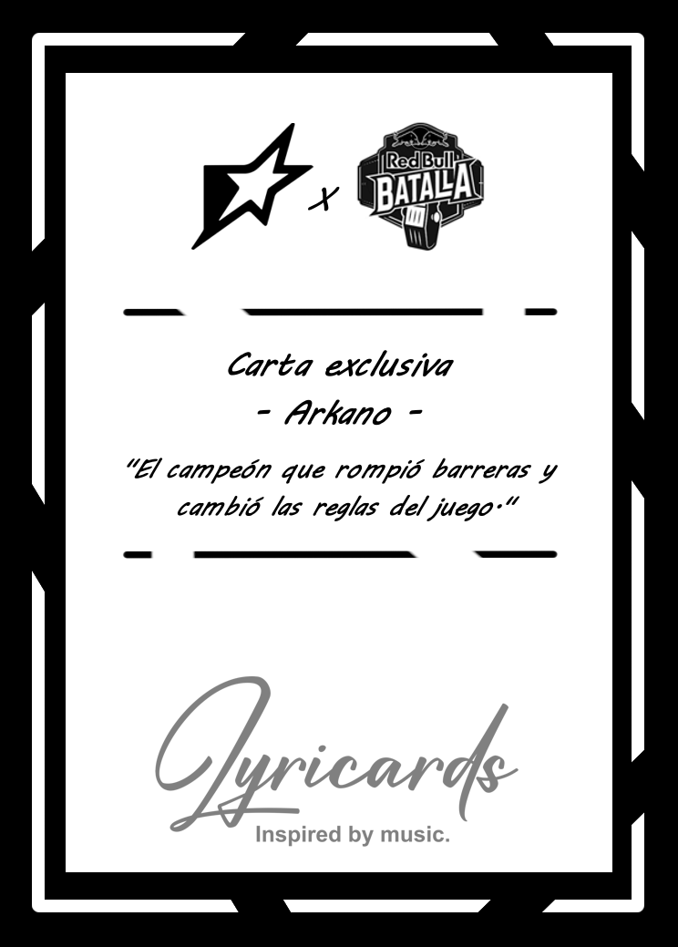 Arkano Red Bull Batalla 2015 | Edición Coleccionable