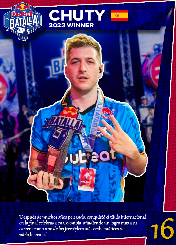Chuty Red Bull Batalla 2023 | Edición Coleccionable