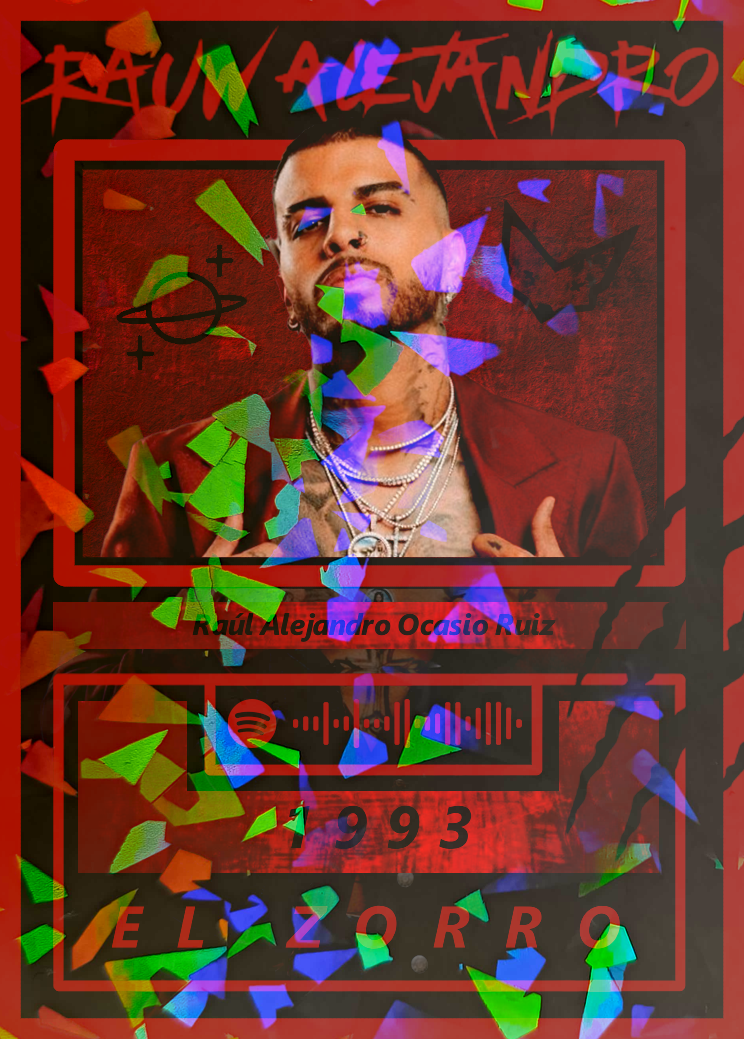 Carta Rauw Alejandro | Edición Coleccionable