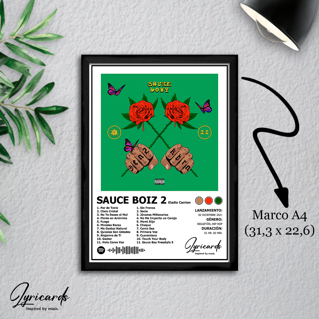 Lámina A4 - Sauce Boyz 2 - Eladio Carrión