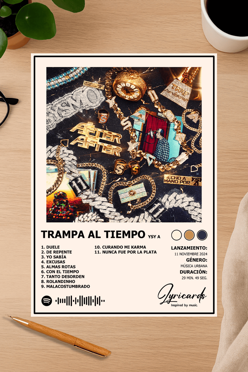 Lámina - Trampa al Tiempo - YSY A