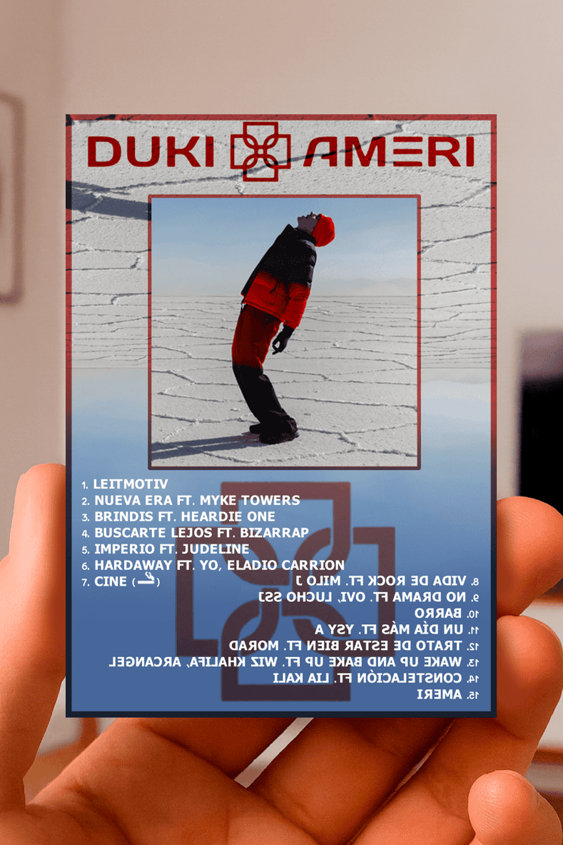 Carta AMERI de Duki | Edición Coleccionable