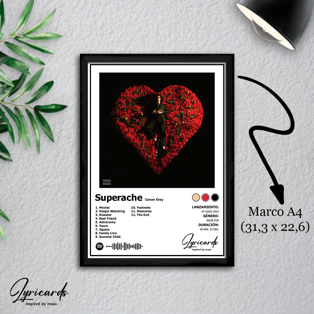Lámina A4 - Superache - Conan Gray