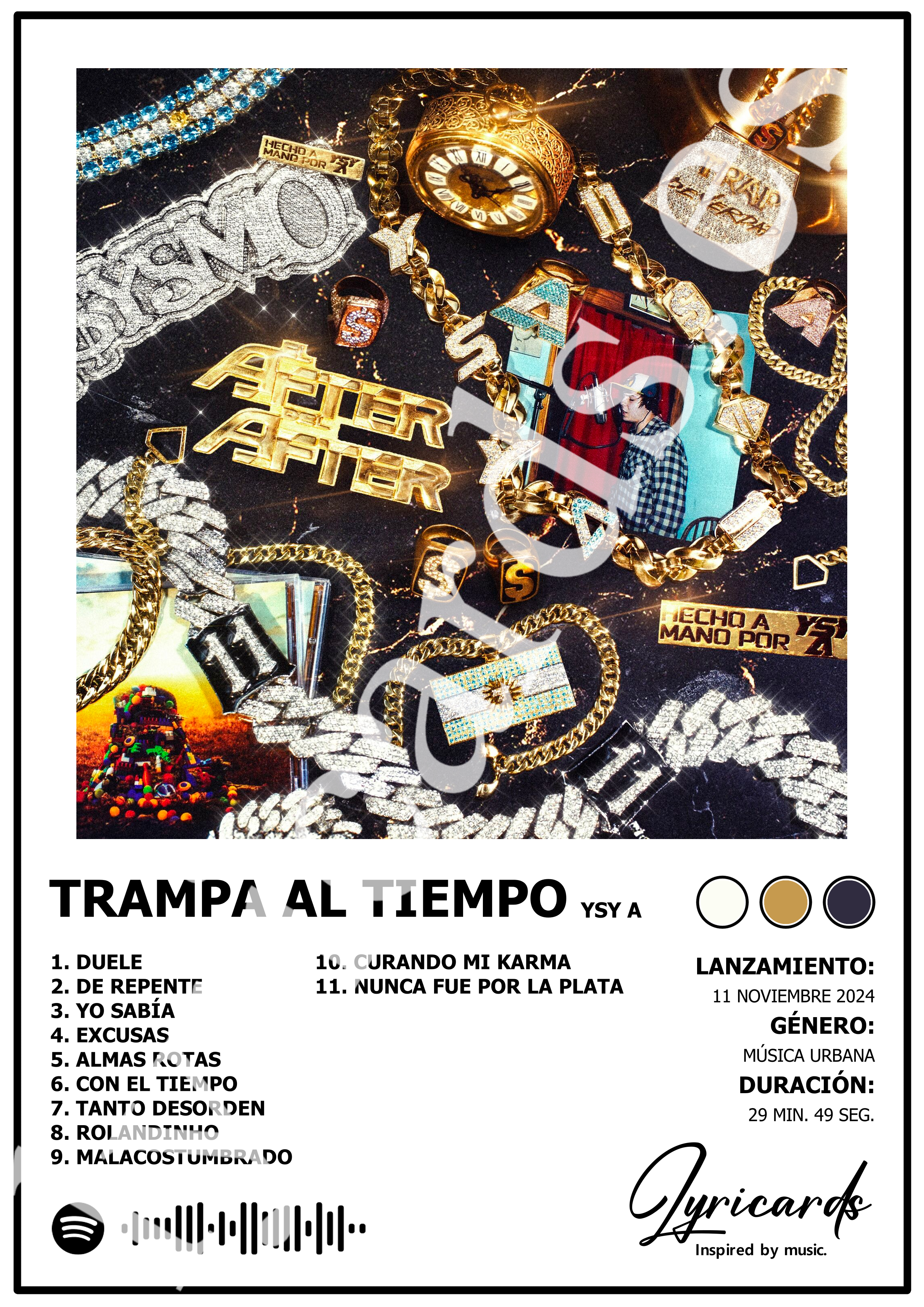 Lámina A4 - Trampa al Tiempo - YSY A